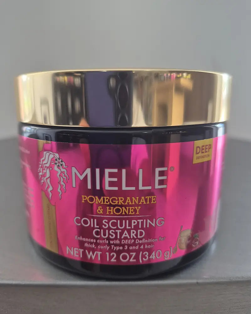Mielle Pomegranate and Honey coil sculpting custard at the Lovely Hair beauty supply in West Des Moines