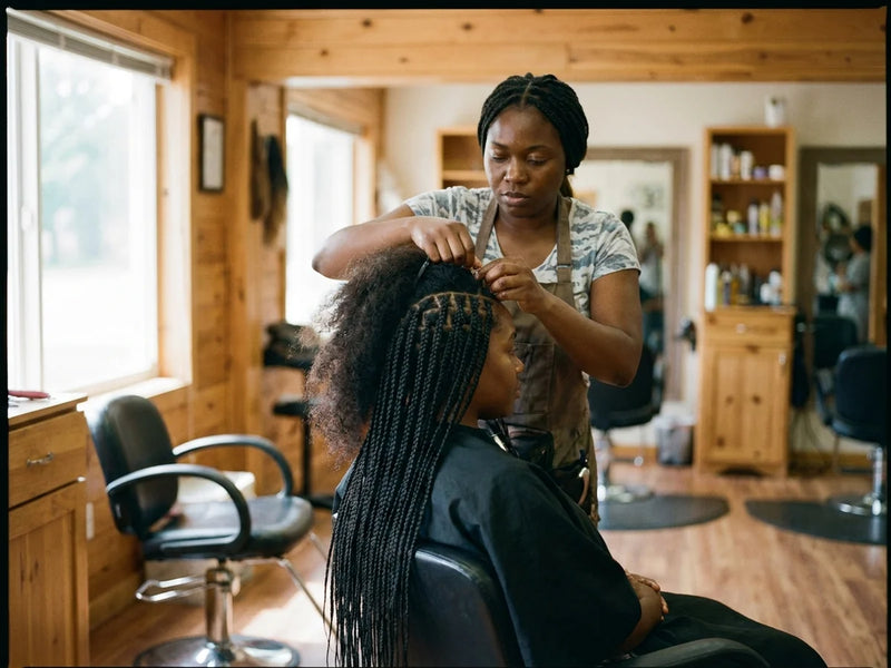 Braiding & Natural Styling at LovelyHair