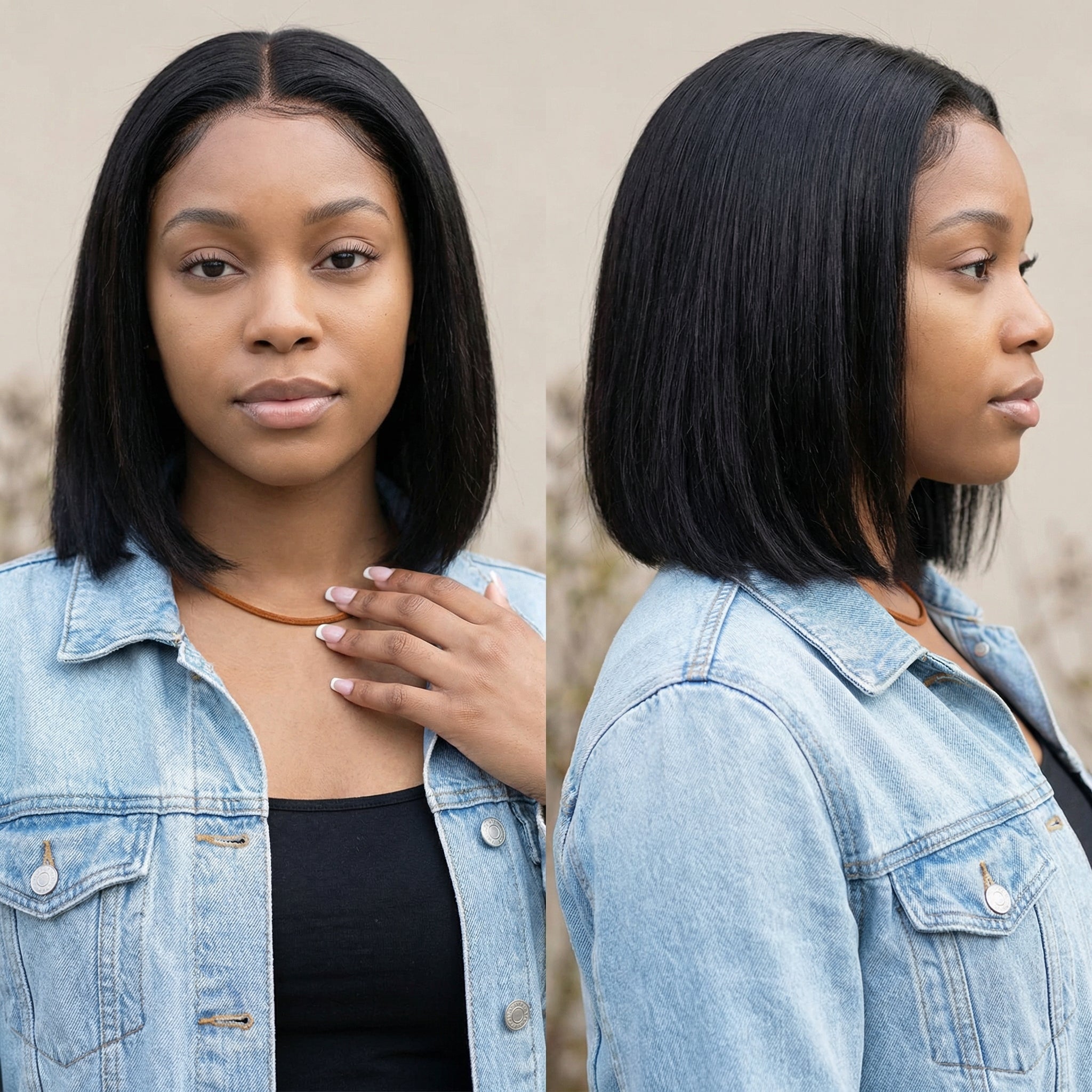 Everyday Glueless HD Lace Bob Wig | Raw Human Hair 10-14"