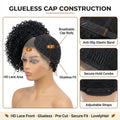 Fumi Short Cut Curly Minimalist HD Lace Glueless Side  or Middle Part Wig 100% Human Hair Pre-Cut Lace thumbnail