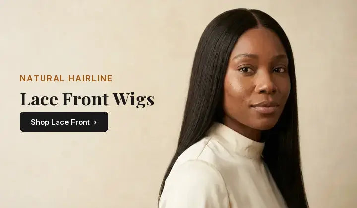 Lace Front Wig collection banner (desktop)