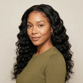 LovelyHair All-Day Comfort Wig 200% Density Deep Wave Glueless 7x6 Closure HD Lace Human Hair Wig Pre-Cut Lace