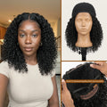 LovelyHair middle and side part 180% Density Kinky Curly/ Yaki look Wig thumbnail