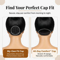 LovelyHair All-Day Comfort Wig 180% Density Butterfly Cut Layered Light Yaki Straight Glueless 7x6 Closure HD Lace Human Hair Wig Pre-Cut Lace thumbnail