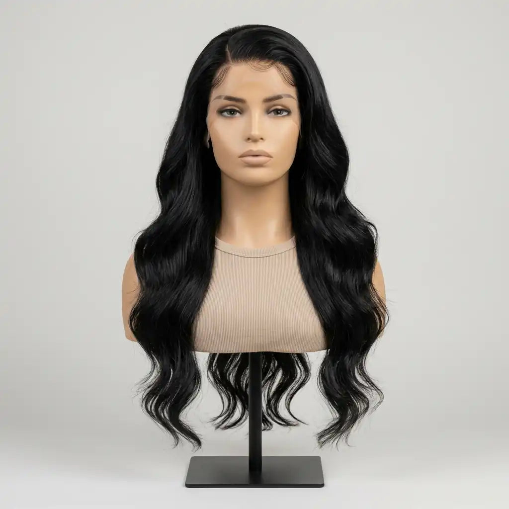 Elegancia Glueless 7x6 Closure HD Lace Loose Body Wave Long Wig Pre-Cut Lace