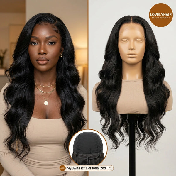 Elegancia Glueless 7x6 Closure HD Lace Loose Body Wave Long Wig Pre-Cut Lace
