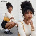 Natural Black - LovelyHair Crown Curls Kinky Curly Glueless Wig – 200% Density Afro Texture thumbnail