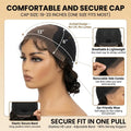 Natural Black - LovelyHair Wand Curl Bouncy Glueless Wig – 180% Density Defined Curls HD Lace thumbnail