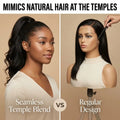 Natural Black - LovelyHair Wand Curl Bouncy Glueless Wig – 180% Density Defined Curls HD Lace thumbnail