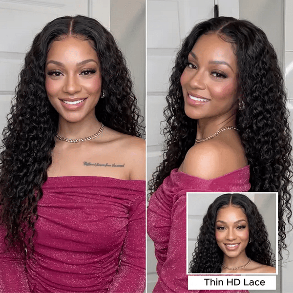 Raw Burmese Curly Human Hair Wig | HD Lace | 18"–30"