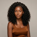 Raw Burmese Curly Human Hair Wig | HD Lace | 18"–30" thumbnail