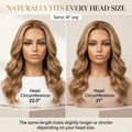 Raw Peruvian Body Wave Wig | Honey Blonde Highlights | 5x5 HD Lace Closure | 18"-26" thumbnail