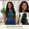 Raw Body Wave Human Hair Wig | Single Donor | HD Lace (5x5, 7x6, 13x4) – LovelyHair thumbnail