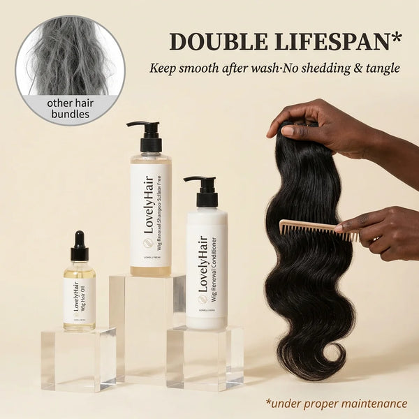 Raw Body Wave Human Hair Wig | Single Donor | HD Lace (5x5, 7x6, 13x4) – LovelyHair