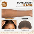 Soft tangle free Naya Ombre - Fluffy Kinky Curl Glueless Minimalist HD Lace Wig Ready to Go thumbnail