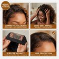 Soft tangle free Naya Ombre - Fluffy Kinky Curl Glueless Minimalist HD Lace Wig Ready to Go thumbnail