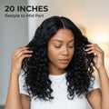 Lily Wet and Wavy 5x5 Closure Pre-Cut Lace Water Wave Wig Glueless Side Part Human Hair Wig thumbnail