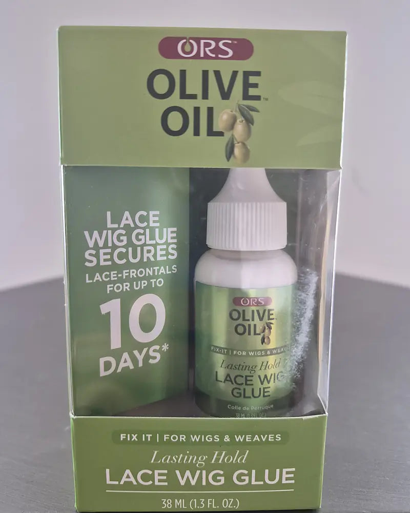 ORS Olive Oil lace wig glue for wig installs at the Lovely Hair beauty supply in West Des Moines
