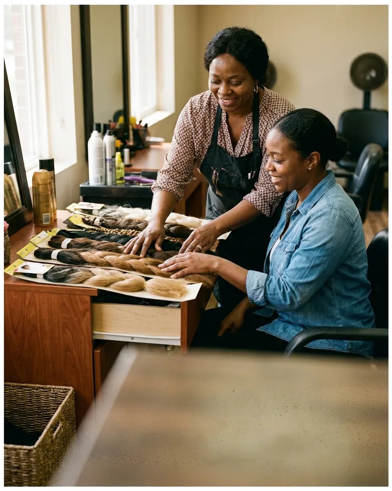 Your choice of braid size and length — Braiding & Natural Styling at LovelyHair