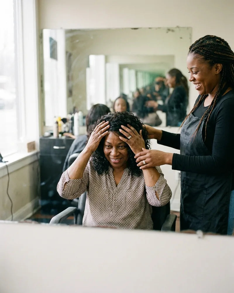 At-home refit lesson — Glueless Wig Installation at LovelyHair