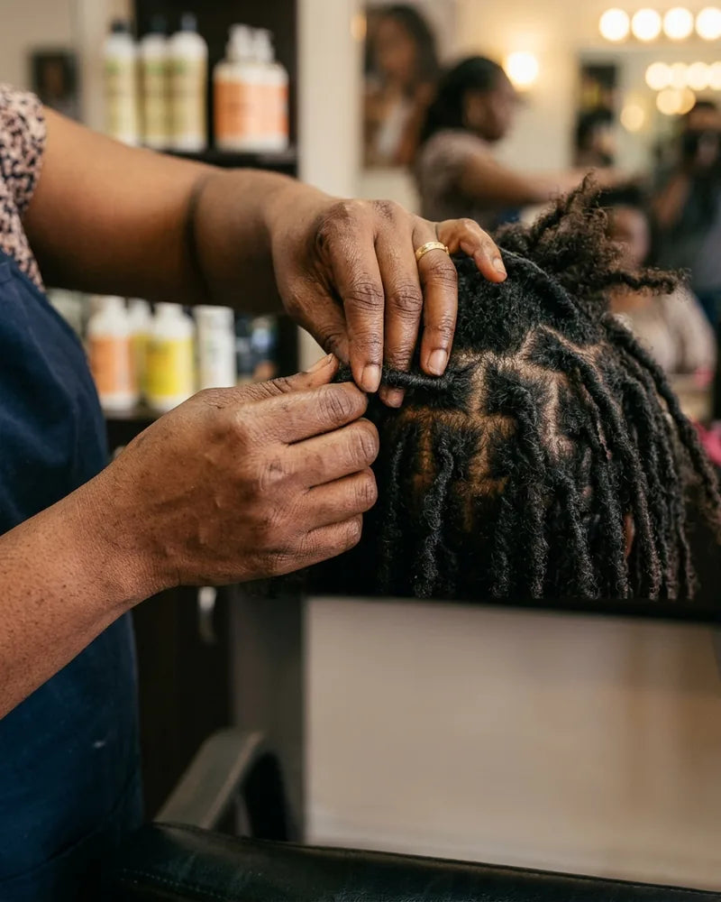 Starter locs, retwist or restyle, whichever you need — Locks at LovelyHair