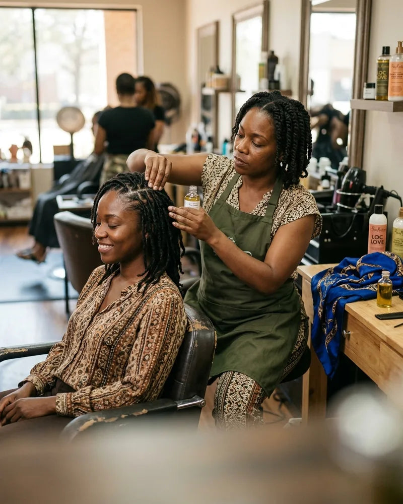 Aftercare that keeps new locs from unravelling — Locks at LovelyHair