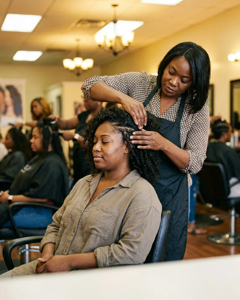 Leave-out blending or closure fit — Sew-In Weave at LovelyHair